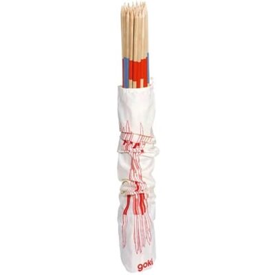 Goki Juego de Mikado, Bolsa de algodón Goki Juego de Mikado, Bolsa de algodón