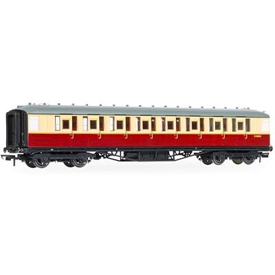 Hornby BR Gresley Corridor Carmesí y Crema 3.ª Clase E11010E Hornby BR Gresley Corridor Carmesí y Crema 3.ª Clase E11010E
