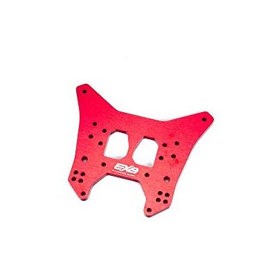 ARRMA Torre amortiguadora CNC 7075 T6 de Aluminio, Color Rojo ARRMA Torre amortiguadora CNC 7075 T6 de Aluminio, Color Rojo