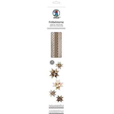 Ursus G.L. – Tiras de papel de estraza, Plata/Blanco/Negro , color, modelo surtido Ursus G.L. – Tiras de papel de estraza, Plata/Blanco/Negro , color, modelo surtido