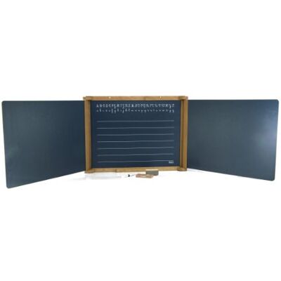 Jeujura Devessport Pizarra Plegable de Madera, 3 en 1 (PL Ociotrends 8795) Jeujura Devessport Pizarra Plegable de Madera, 3 en 1 (PL Ociotrends 8795)