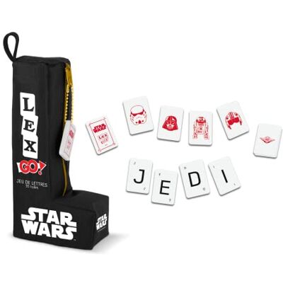 Winning Moves Lex GO! Star Wars- Juego de Mesa – Juego de Cartas – Juego de Palabras – Juego de Viaje – A Partir de 8 años – Versión Francesa Winning Moves Lex GO! Star Wars- Juego de Mesa – Juego de Cartas – Juego de Palabras – Juego de Viaje – A Partir de 8 años – Versión Francesa