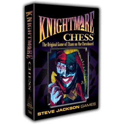 Jackson Knightmare Chess Juego De Cartas Para Ajedrez Para Dos Jugadores Edad 10+ Tiempo De Juego Promedio 120 Minutos Jackson Knightmare Chess Juego De Cartas Para Ajedrez Para Dos Jugadores Edad 10+ Tiempo De Juego Promedio 120 Minutos