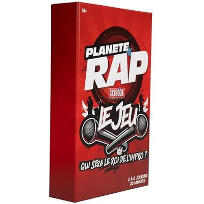 Topi Games Planet Rap Juego de Mesa Musical y Creativo Rap Francés Freestyle Improvisation 2 a 8 Jugadores 20 min Battle Rap & Fiesta de Ambiente Idea de Regalo a Partir de 16 años Topi Games Planet Rap Juego de Mesa Musical y Creativo Rap Francés Freestyle Improvisation 2 a 8 Jugadores 20 min Battle Rap & Fiesta de Ambiente Idea de Regalo a Partir de 16 años