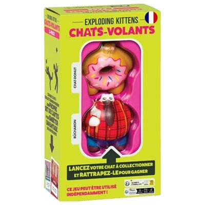 Asmodee – Gatos – Volantes: Pack 2 Gatos n.º 1 – Juegos de Mesa, Juego de Cartas de los Creadores de Exploding Kittens, Juego de Familia y niños a Partir de 8 años, 2 Jugadores y +, versión Francesa Asmodee – Gatos – Volantes: Pack 2 Gatos n.º 1 – Juegos de Mesa, Juego de Cartas de los Creadores de Exploding Kittens, Juego de Familia y niños a Partir de 8 años, 2 Jugadores y +, versión Francesa
