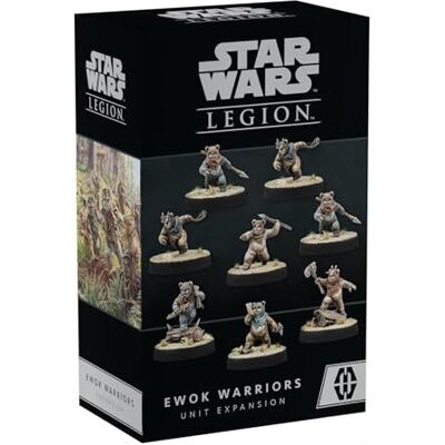 Asmodee Star Wars Legion Ewok Warriors Expansion,Juego de Batalla para Dos Jugadores,Juego de miniaturas,Tiempo de Juego Promedio de 3 Horas,Hecho por Atomic Mass Games Asmodee Star Wars Legion Ewok Warriors Expansion,Juego de Batalla para Dos Jugadores,Juego de miniaturas,Tiempo de Juego Promedio de 3 Horas,Hecho por Atomic Mass Games