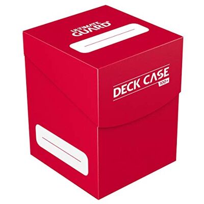 Ultimate Guard Êltimo Guardia Êltimo Protector del Caso de Tarjetas de la Caja Cubierta 100 tamaño estándar Red Ultimate Guard Êltimo Guardia Êltimo Protector del Caso de Tarjetas de la Caja Cubierta 100 tamaño estándar Red
