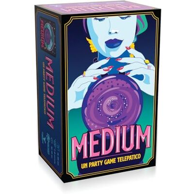 Ghenos Games Medium – Party Game para Adultos y niños a Partir de 14 años – Juego de Cartas – 2 – 8 Jugadores – Duración 30/45 min – Edición Italiana Ghenos Games Medium – Party Game para Adultos y niños a Partir de 14 años – Juego de Cartas – 2 – 8 Jugadores – Duración 30/45 min – Edición Italiana