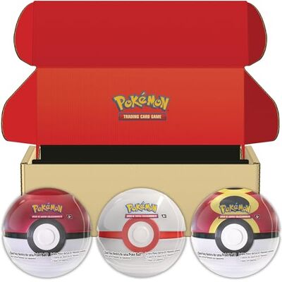 Pokémon : Lote de latas de JCC : Poké, Honor y Acopio (9 Sobres de Mejora de JCC y 6 Hojas con Pegatinas) Pokémon : Lote de latas de JCC : Poké, Honor y Acopio (9 Sobres de Mejora de JCC y 6 Hojas con Pegatinas)