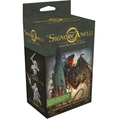 Fantasy Flight Games Asmodee – El Señor de los Anillos, Viajes a la Tierra Media: Flagelos de Las Desolaciones – Expansión de Juego de Mesa, edición en Italiano Fantasy Flight Games Asmodee – El Señor de los Anillos, Viajes a la Tierra Media: Flagelos de Las Desolaciones – Expansión de Juego de Mesa, edición en Italiano
