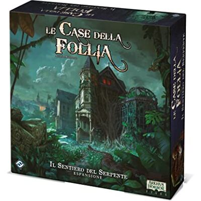 Asmodee Las Casas de la Locura: El Camino de la Serpiente, expansión de Juego de Mesa, edición en Italiano Asmodee Las Casas de la Locura: El Camino de la Serpiente, expansión de Juego de Mesa, edición en Italiano