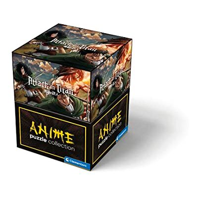 Clementoni Puzzle Adulto Attack on Titans 500 Piezas Caja Cubo edición Especial Desde 14 años () Clementoni Puzzle Adulto Attack on Titans 500 Piezas Caja Cubo edición Especial Desde 14 años ()