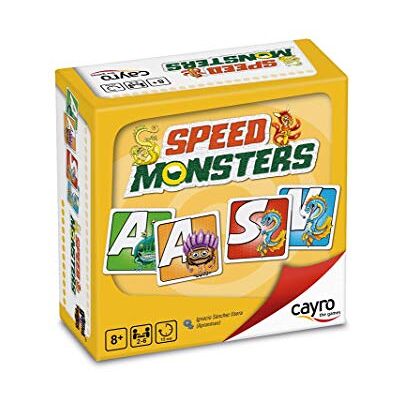 Cayro Speed Monsters Juego de Rapidez y Memoria Observa Las Coincidencias de los Monstruos o Letras Deshazte de Tus Cartas y GANA 2-6 Jugadores Cayro Speed Monsters Juego de Rapidez y Memoria Observa Las Coincidencias de los Monstruos o Letras Deshazte de Tus Cartas y GANA 2-6 Jugadores