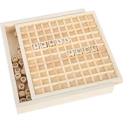 small foot Formar Palabras, Juego de Lectura de Madera, Apoyo para Aprender primeras lecturas small foot Formar Palabras, Juego de Lectura de Madera, Apoyo para Aprender primeras lecturas