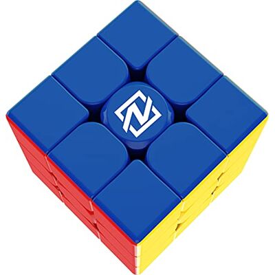 Goliath NEXcube 3x3 Clásico Cubo de Velocidad Doble Ajuste 8+ años Posicionamiento preciso y doble sistema de ajuste incluido ideal para principiantes y expertos reto divertido Goliath NEXcube 3x3 Clásico Cubo de Velocidad Doble Ajuste 8+ años Posicionamiento preciso y doble sistema de ajuste incluido ideal para principiantes y expertos reto divertido
