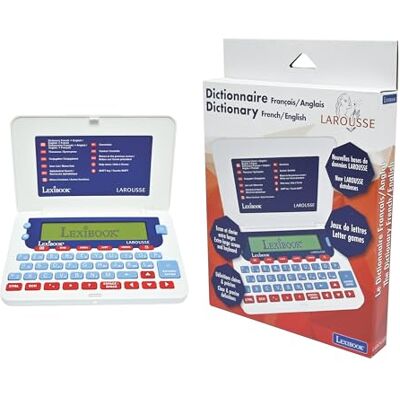 LEXIBOOK , Larousse, Diccionario FRANCÉS/INGLÉS, 400.000 Palabras, Expresiones y traducciones, 3000 americanismos, Nueva Base de Datos Larousse, Juegos de Cartas, LEXIBOOK , Larousse, Diccionario FRANCÉS/INGLÉS, 400.000 Palabras, Expresiones y traducciones, 3000 americanismos, Nueva Base de Datos Larousse, Juegos de Cartas,