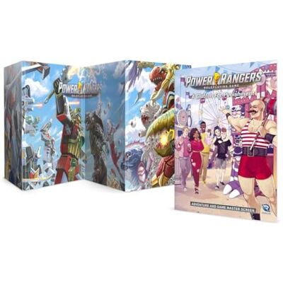 Renegade Games Studios Power Rangers Juego de Rol - Libro de Aventuras & Pantalla para GM Renegade Games Studios Power Rangers Juego de Rol - Libro de Aventuras & Pantalla para GM