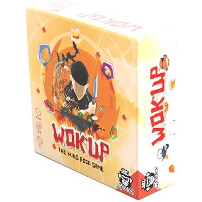 Asmodee Hot Macacos Wok' Up Juego de Cartas en Español Asmodee Hot Macacos Wok' Up Juego de Cartas en Español