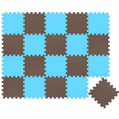 LittleTom 18 Piezas Alfombra Bebé Desde el Primer Mes 30x30 Colchoneta de Espuma EVA Acolchada Superficie Puzzle Antideslizante para Niños Pequeños Suelo Protector para la Habitación Infantil LittleTom 18 Piezas Alfombra Bebé Desde el Primer Mes 30x30 Colchoneta de Espuma EVA Acolchada Superficie Puzzle Antideslizante para Niños Pequeños Suelo Protector para la Habitación Infantil