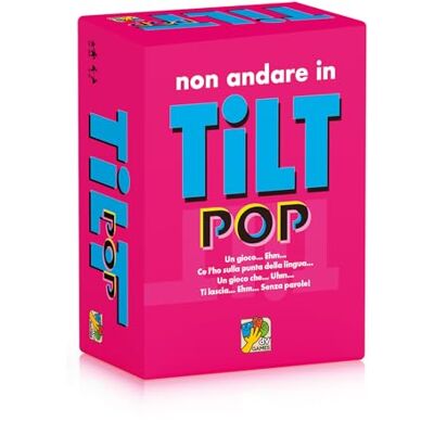 dV Giochi Tilt Pop – Juego de Mesa – Party Game para Adultos y niños a Partir de 10 años – Juego de Cartas – 3 – 6 Jugadores – Duración 20 min – Edición Italiana dV Giochi Tilt Pop – Juego de Mesa – Party Game para Adultos y niños a Partir de 10 años – Juego de Cartas – 3 – 6 Jugadores – Duración 20 min – Edición Italiana
