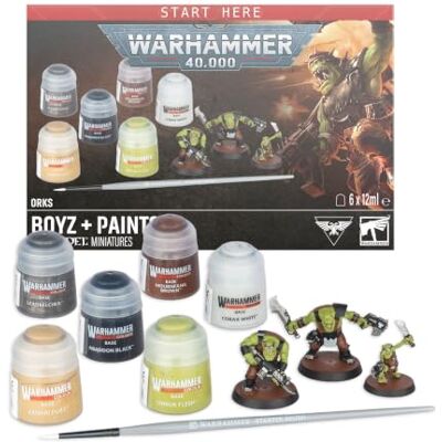 Games Workshop Warhammer 40.000 Orks + Paints (edición 2026) Games Workshop Warhammer 40.000 Orks + Paints (edición 2026)