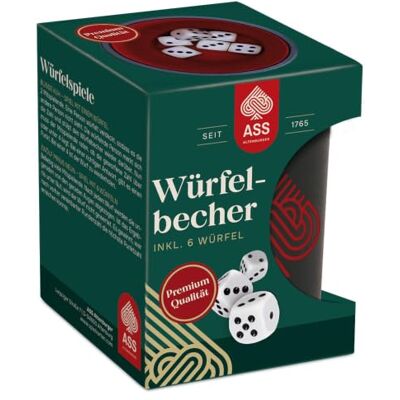 Cartamundi Deutschland Premium Würfelbecher - taza de dados Cartamundi Deutschland Premium Würfelbecher - taza de dados