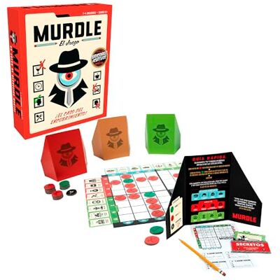 Bizak Murdle – El Juego de Mesa de Misterio e ingenio basado en los éxitos de los Libros Murdle () Bizak Murdle – El Juego de Mesa de Misterio e ingenio basado en los éxitos de los Libros Murdle ()