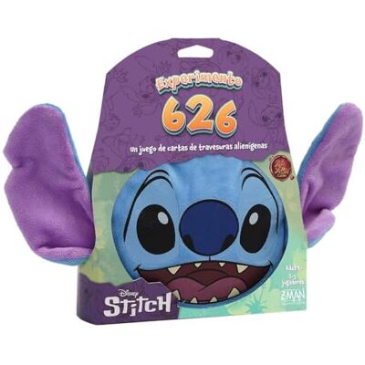 Asmodee Disney Stitch Experimento 626, Juego de Cartas Love Letter, Deducción rápida con Stitch de Disney para niños y Adultos, a Partir de 8 años, de 2 a 5 Jugadores, duración: 10 Minutos, Español Asmodee Disney Stitch Experimento 626, Juego de Cartas Love Letter, Deducción rápida con Stitch de Disney para niños y Adultos, a Partir de 8 años, de 2 a 5 Jugadores, duración: 10 Minutos, Español