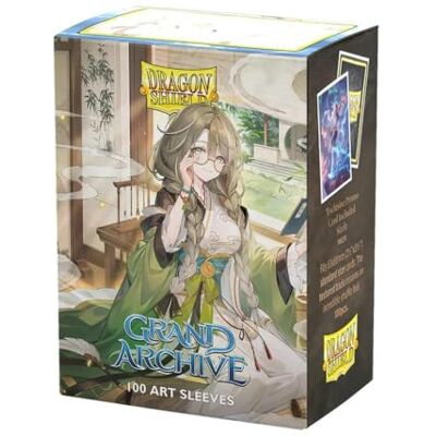 Dragon Sleeves: Matte Art: Grand Archive: KONGMING Wayward Maven (100 unidades) Dragon Sleeves: Matte Art: Grand Archive: KONGMING Wayward Maven (100 unidades)
