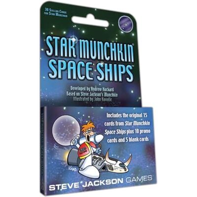 Jackson Star Munchkin Space Ships The Hilarious Fast-Paced Expansion for Star Munchkin Ages 10 and Up English Jackson Star Munchkin Space Ships The Hilarious Fast-Paced Expansion for Star Munchkin Ages 10 and Up English