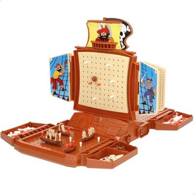 ColorBaby CB Games Hundir la Flota, Batalla Naval, Tablero Plegable, Juego Estrategia, Juegos de Mesa clásicos, Juguete para Fiestas Familiares, 2 Jugadores, +6 años () ColorBaby CB Games Hundir la Flota, Batalla Naval, Tablero Plegable, Juego Estrategia, Juegos de Mesa clásicos, Juguete para Fiestas Familiares, 2 Jugadores, +6 años ()