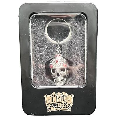 Rio Llavero Calavera Metal Juego de 7 Mini Dados de Metal (5 mm) Rio Llavero Calavera Metal Juego de 7 Mini Dados de Metal (5 mm)