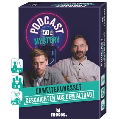 moses Podcast Erweiterungsset Mystery Feat. Geschichten aus Dem Altbau moses Podcast Erweiterungsset Mystery Feat. Geschichten aus Dem Altbau