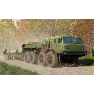 Trumpeter 1:35 MAZ-545 con semirremolque CHMZAP-5247G Trumpeter 1:35 MAZ-545 con semirremolque CHMZAP-5247G