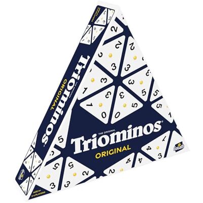 Goliath Triominos Nueva Edición Estratégica y Lógica Desde 6 Años Clásico desde hace 50 años de estrategia y reflexión para todos para 2 a 4 jugadores partidas de unos 30 min Goliath Triominos Nueva Edición Estratégica y Lógica Desde 6 Años Clásico desde hace 50 años de estrategia y reflexión para todos para 2 a 4 jugadores partidas de unos 30 min