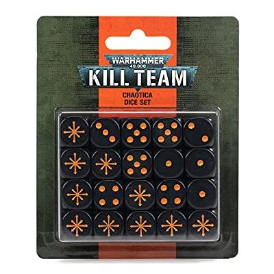 Games Workshop Warhammer 40k Juego de Dados Chaotica Kill Team Games Workshop Warhammer 40k Juego de Dados Chaotica Kill Team