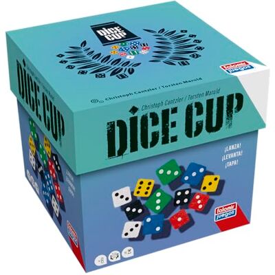 Falomir Dice Cup Desafío Rápido de Dados y Estrategia Juego de Mesa Vibrante Desde 2 hasta 6 Jugadores (Edad 8+) Falomir Dice Cup Desafío Rápido de Dados y Estrategia Juego de Mesa Vibrante Desde 2 hasta 6 Jugadores (Edad 8+)