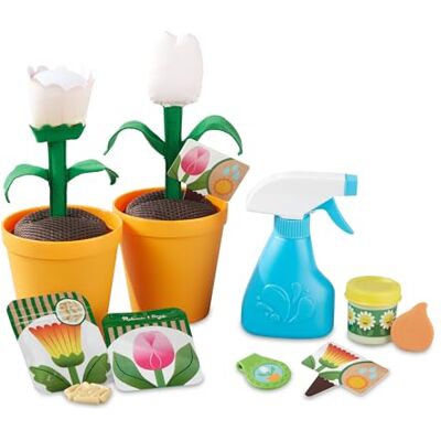 Melissa & Doug Let’s Explore Set de Juego de Jardinería con Flores Que Cambian de Color (16 Piezas) Melissa & Doug Let’s Explore Set de Juego de Jardinería con Flores Que Cambian de Color (16 Piezas)