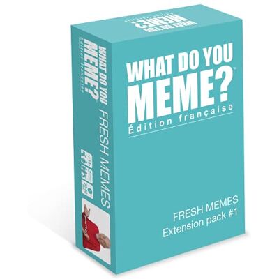 Megableu What DO You Meme? Fresh Memes versión Francesa (Recargable) – Juegos de Mesa Megableu What DO You Meme? Fresh Memes versión Francesa (Recargable) – Juegos de Mesa