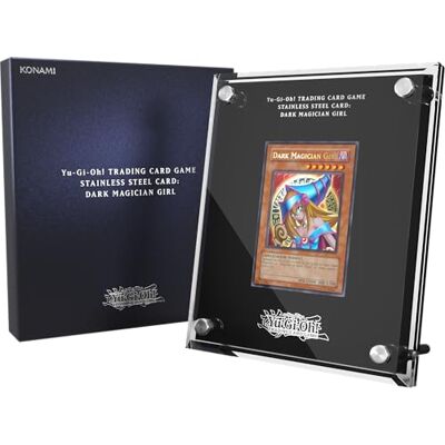 Yu-Gi-Oh! Trading Card Game Stainless Steel Card: Dark Magician Girl (Amazon Exclusive) Yu-Gi-Oh! Trading Card Game Stainless Steel Card: Dark Magician Girl (Amazon Exclusive)