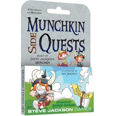 Jackson Munchkin Side Quests Card Game English Jackson Munchkin Side Quests Card Game English