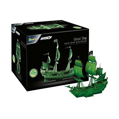 Revell Kit de iniciación Ghost Ship: da vida a la misteriosa nave fantasma brillante Revell Kit de iniciación Ghost Ship: da vida a la misteriosa nave fantasma brillante