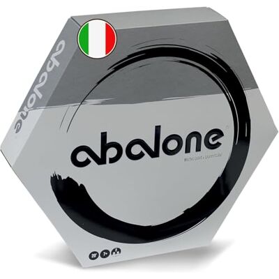 Asmodee : Abalone, Juego de Mesa para 2 Jugadores, 7+ años, edición en Italiano Asmodee : Abalone, Juego de Mesa para 2 Jugadores, 7+ años, edición en Italiano