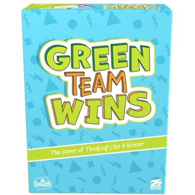 Goliath Juegos Green Team Wins, El Juego de Pensar como un Ganador, Juegos de Fiesta Familiar, para 3-6 Jugadores, a Partir de 10 años Goliath Juegos Green Team Wins, El Juego de Pensar como un Ganador, Juegos de Fiesta Familiar, para 3-6 Jugadores, a Partir de 10 años