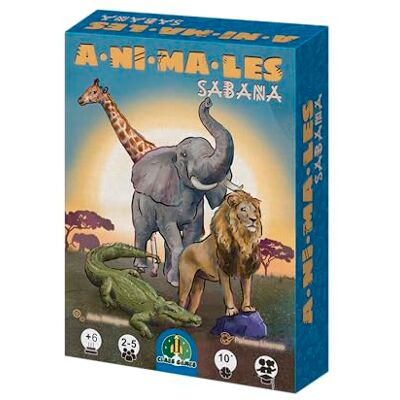 Falomir A NI MA Les Sabana Juego de Memoria y Estrategia Juego Familiar De 2 a 5 Jugadores (Edad 6+) Falomir A NI MA Les Sabana Juego de Memoria y Estrategia Juego Familiar De 2 a 5 Jugadores (Edad 6+)
