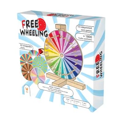 Topi Games Freewheeling Juego De Fiesta, Mini Juegos Familiares con Quiz, Mímica, Dibujo, Música Y Más De 1000 Retos De 2 A 6 Jugadores 25 Minutos Topi Games Freewheeling Juego De Fiesta, Mini Juegos Familiares con Quiz, Mímica, Dibujo, Música Y Más De 1000 Retos De 2 A 6 Jugadores 25 Minutos