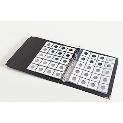 PARDO Álbum para Fundas de Cartones de Monedas PARDO Álbum para Fundas de Cartones de Monedas