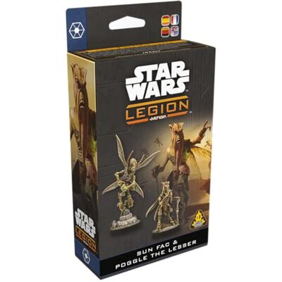 Asmodee Star Wars Legión: Sun Fac & Poggle The Lesser, Expansión, Juego de Miniaturas, A Partir de 14 Años, para 2 Jugadores, 60-120 por Partida, Español/Alemán/Inglés/Francés Asmodee Star Wars Legión: Sun Fac & Poggle The Lesser, Expansión, Juego de Miniaturas, A Partir de 14 Años, para 2 Jugadores, 60-120 por Partida, Español/Alemán/Inglés/Francés