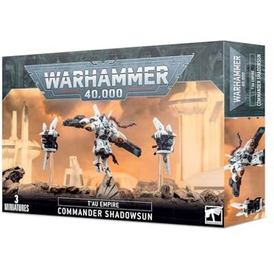 Games Workshop Commander Shadowsun: Imperio Tau, azul oscuro, gris, rojo y plateado Games Workshop Commander Shadowsun: Imperio Tau, azul oscuro, gris, rojo y plateado