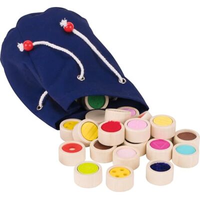 Goki Juego de Memoria táctil en Bolsa de algodón Goki Juego de Memoria táctil en Bolsa de algodón